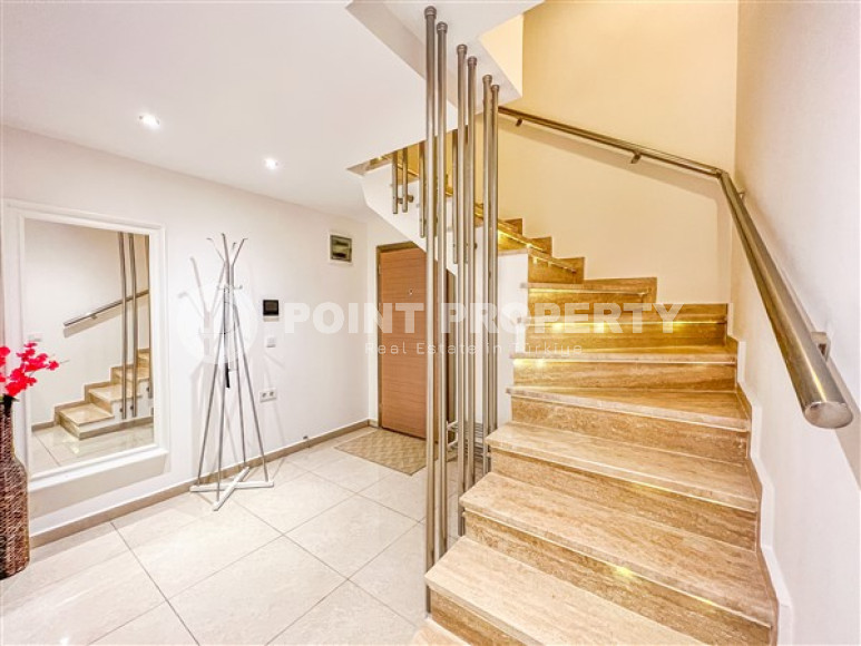 Роскошный пятикомнатный пентхаус 150 м2 с мебелью, район Конаклы-id-4146-фото-17