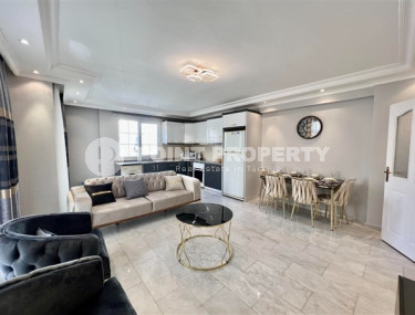 Вместительная трёхкомнатная квартира 110 м2 с мебелью, район Оба-id-4149-фото-1