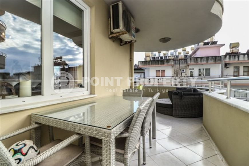 Очаровательная квартира 2+1 с площадью 95 м2 в 500 метрах от моря, центр Аланьи-id-4154-фото-6