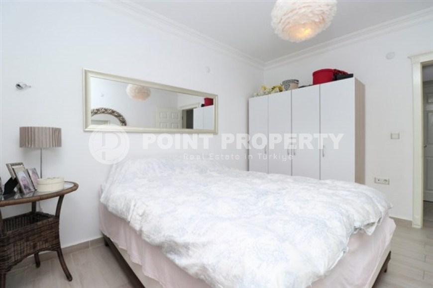 Очаровательная квартира 2+1 с площадью 95 м2 в 500 метрах от моря, центр Аланьи-id-4154-фото-7