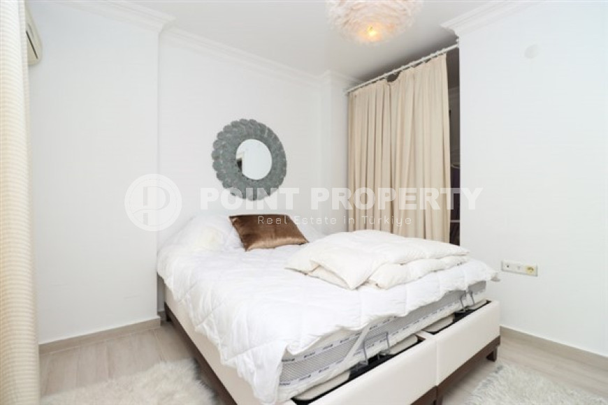 Очаровательная квартира 2+1 с площадью 95 м2 в 500 метрах от моря, центр Аланьи-id-4154-фото-9