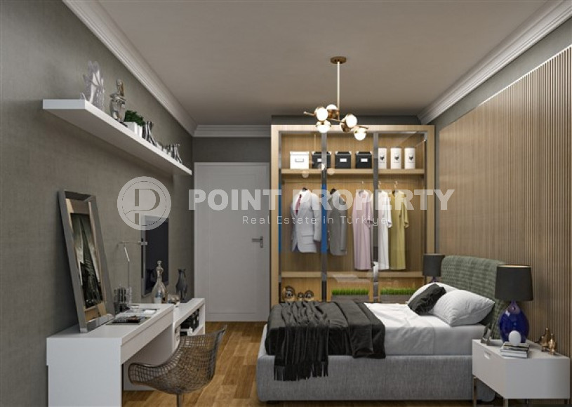 Квартиры и дуплексы в доме на этапе строительства с возможностью получения беспроцентной рассрочки и вида на жительство в Турции.-id-4155-фото-9