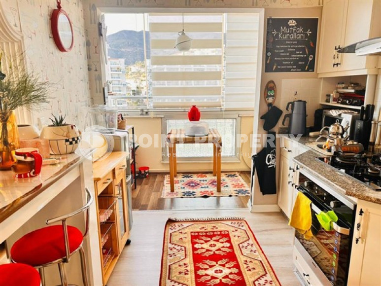 Large two-level apartment on the 10th floor with an attic with panoramic views of the Taurus Mountains. It is possible to obtain a residence permit.-id-4157-photo-5