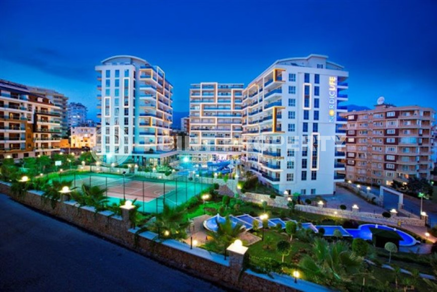 Небольшие апартаменты 1+1, общей площадью 65 м2, в жилом комплексе с богатой внутренней инфраструктурой.-id-4159-фото-7