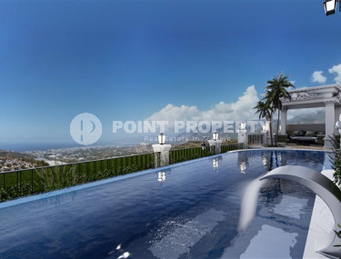 Элитная дуплексная вилла с общей жилой площадью 492 м2 на стадии строительства, район Каргыджак-id-4164-фото-5