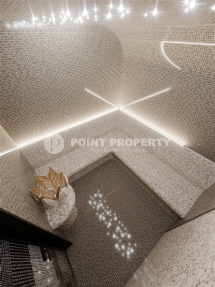 Luxury duplex villa with a total living area of 492 m2 under construction, Kargicak area-id-4164-photo-13