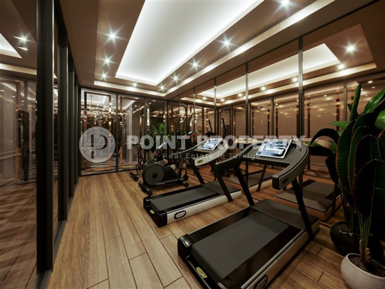 Luxury duplex villa with a total living area of 492 m2 under construction, Kargicak area-id-4164-photo-14