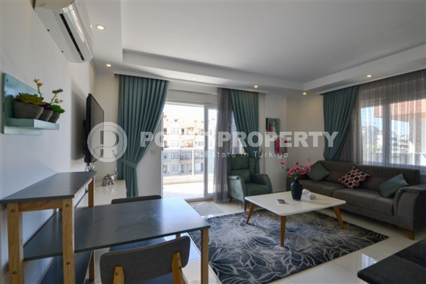 Comfortable 2+1 apartment with an area of 85 m2 in the Cleopatra Beach area, Alanya center-id-4167-photo-1