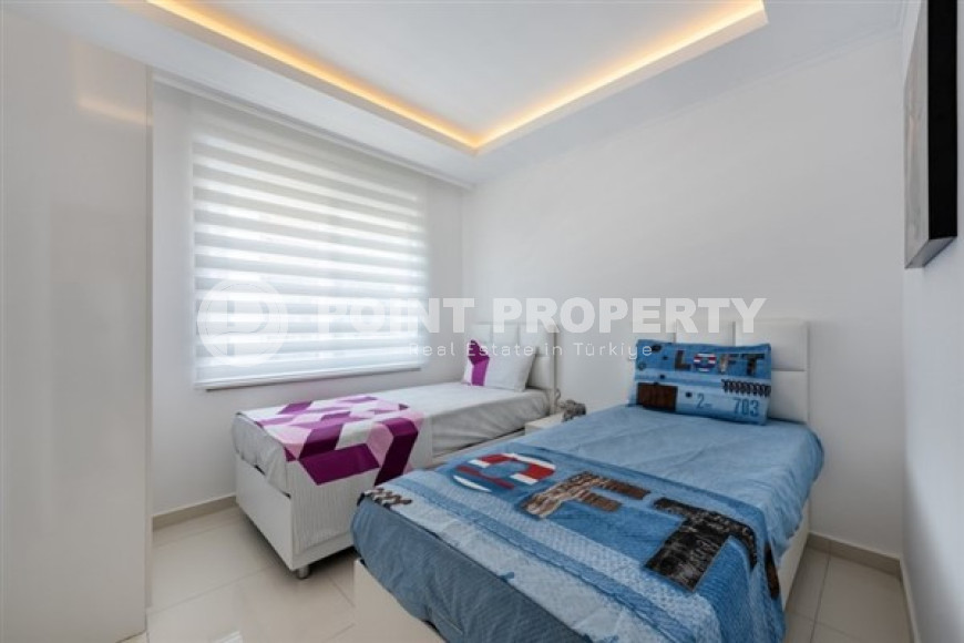 Comfortable 2+1 apartment with an area of 85 m2 in the Cleopatra Beach area, Alanya center-id-4167-photo-3