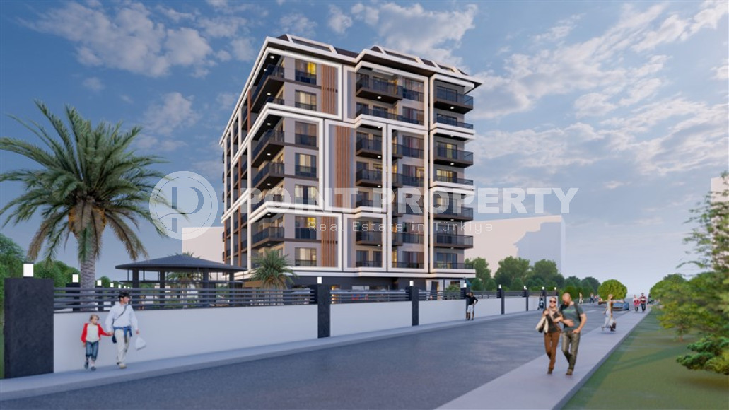 Пентхаусы на выбор с площадью 157 - 208 м2 в резиденции на этапе окончания строительных работ, Авсаллар-id-4168-фото-6