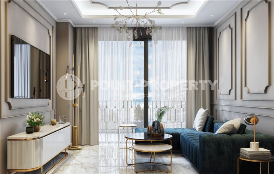 Пентхаусы на выбор с площадью 157 - 208 м2 в резиденции на этапе окончания строительных работ, Авсаллар-id-4168-фото-7