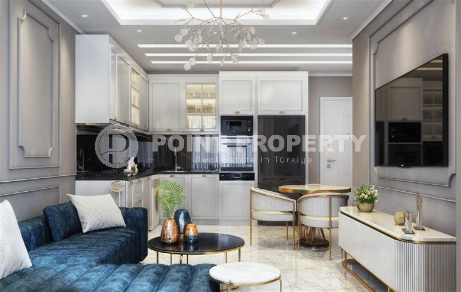 Пентхаусы на выбор с площадью 157 - 208 м2 в резиденции на этапе окончания строительных работ, Авсаллар-id-4168-фото-9