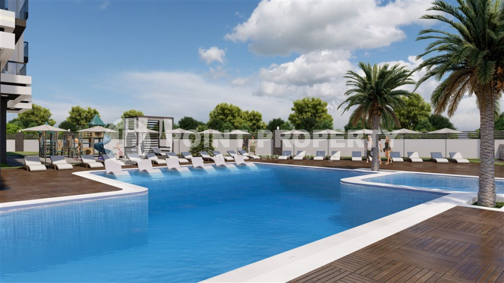 Пентхаусы на выбор с площадью 157 - 208 м2 в резиденции на этапе окончания строительных работ, Авсаллар-id-4168-фото-10