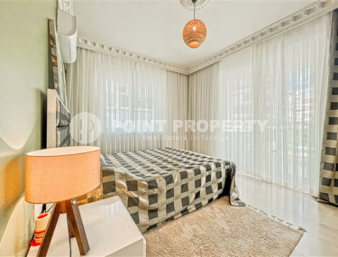 Прекрасная светлая квартира 2+1 с мебелью и бытовой техникой в центре района Махмутлар.-id-4175-фото-4