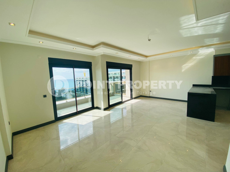 Дуплекс 2+1 на 5-м этаже с мансардой с невероятным панорамным видом на море.-id-4176-фото-3