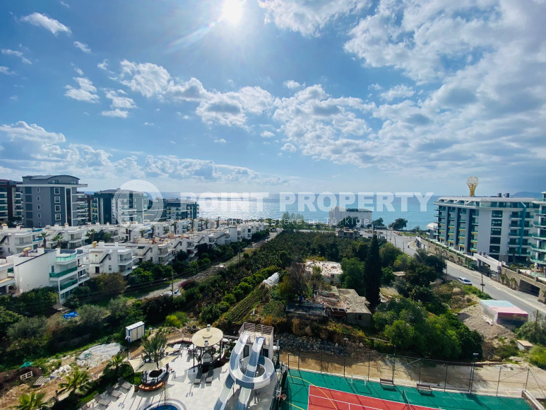 Дуплекс 2+1 на 5-м этаже с мансардой с невероятным панорамным видом на море.-id-4176-фото-16