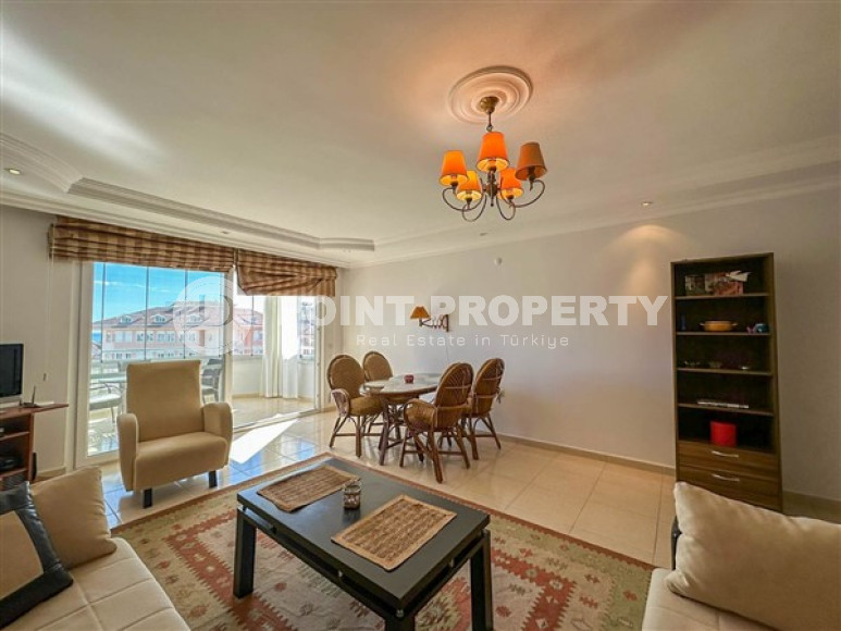 Panoramic apartment 1+1, with a total area of 90 m2, on the 8th floor with a picturesque view of the city and the Taurus Mountains.-id-4177-photo-2