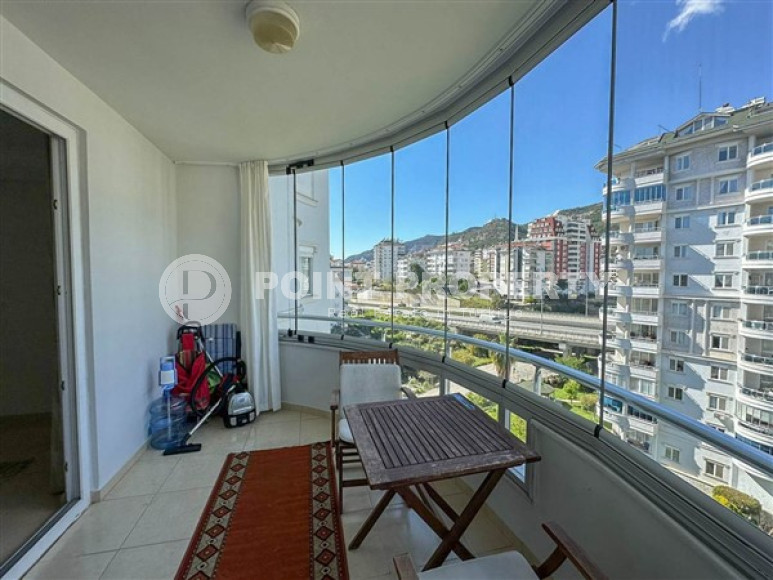 Panoramic apartment 1+1, with a total area of 90 m2, on the 8th floor with a picturesque view of the city and the Taurus Mountains.-id-4177-photo-7