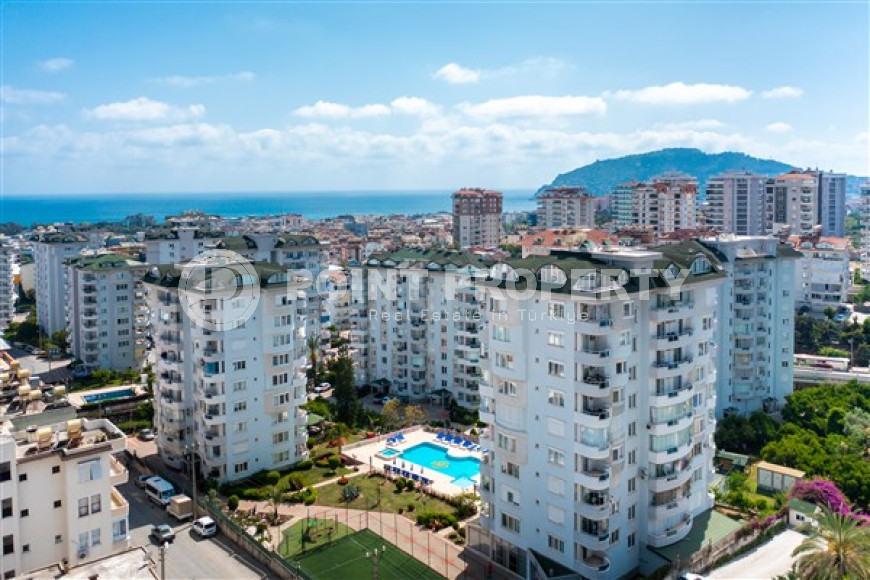 Panoramic apartment 1+1, with a total area of 90 m2, on the 8th floor with a picturesque view of the city and the Taurus Mountains.-id-4177-photo-9
