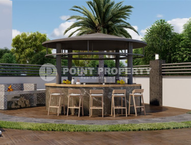 Квартира 1+1 на 3-м этаже в новом жилом комплексе на завершающем этапе строительства в районе Авсаллар.-id-4179-фото-3