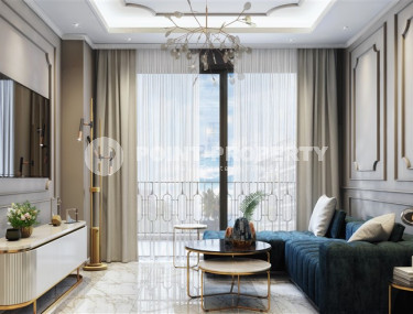 Квартира 1+1 на 3-м этаже в новом жилом комплексе на завершающем этапе строительства в районе Авсаллар.-id-4179-фото-5