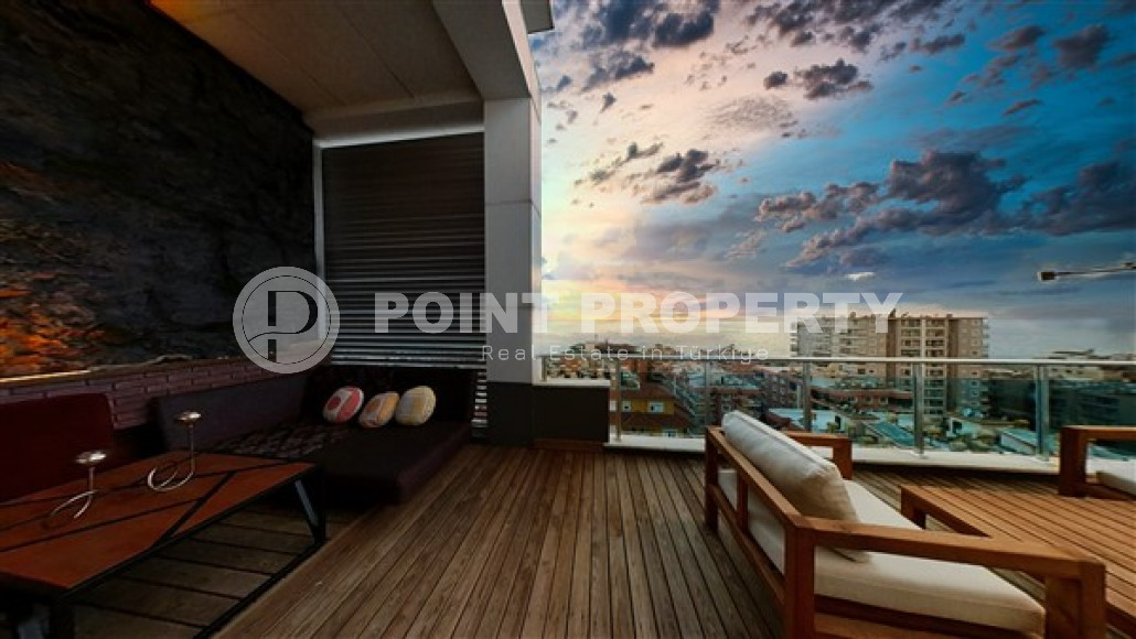 Роскошный триплекс с дизайнерским ремонтом на 9-и и 10-м этажах с мансардой с невероятными панорамными видами на море.-id-4183-фото-18