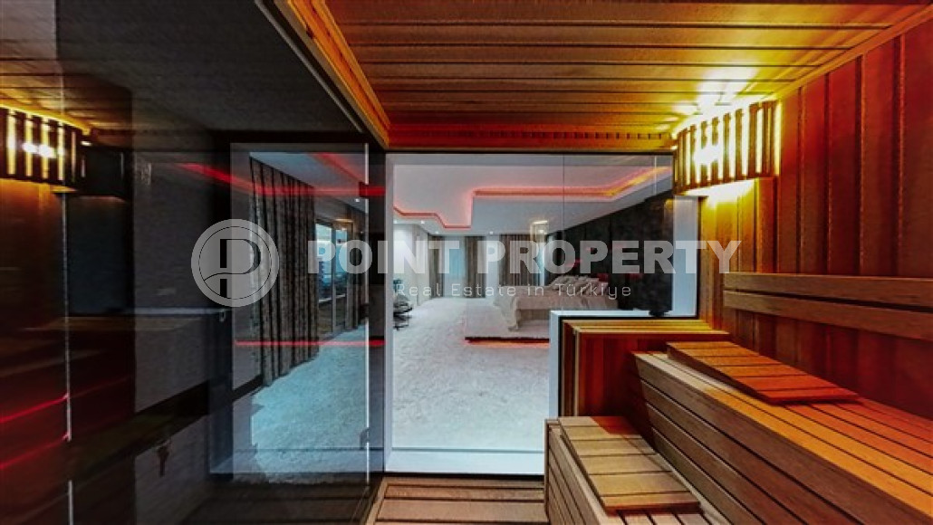 Роскошный триплекс с дизайнерским ремонтом на 9-и и 10-м этажах с мансардой с невероятными панорамными видами на море.-id-4183-фото-17