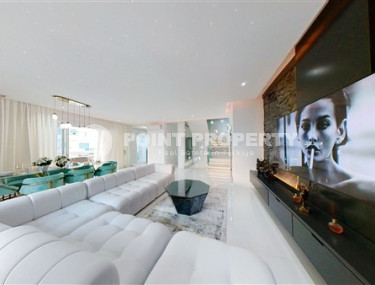 Роскошный триплекс с дизайнерским ремонтом на 9-и и 10-м этажах с мансардой с невероятными панорамными видами на море.-id-4183-фото-3