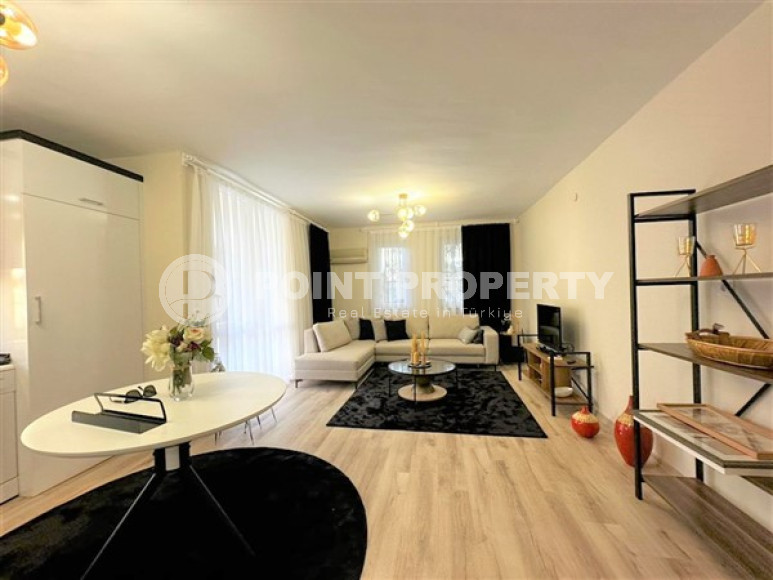 Готовая к проживанию вилла с площадью 135 м2 и мебелью в районе Конаклы-id-4184-фото-14