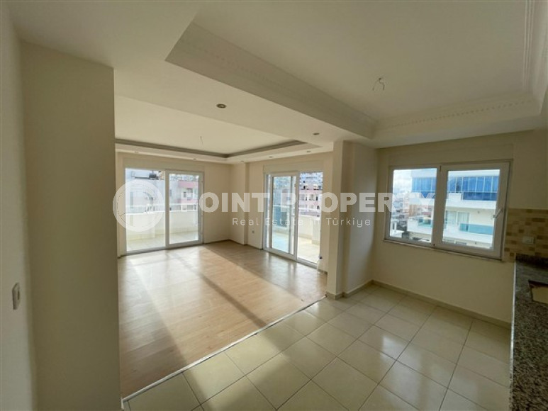 Comfortable three-room apartment 110 m2 with two balconies, Mahmutlar district-id-4186-photo-9