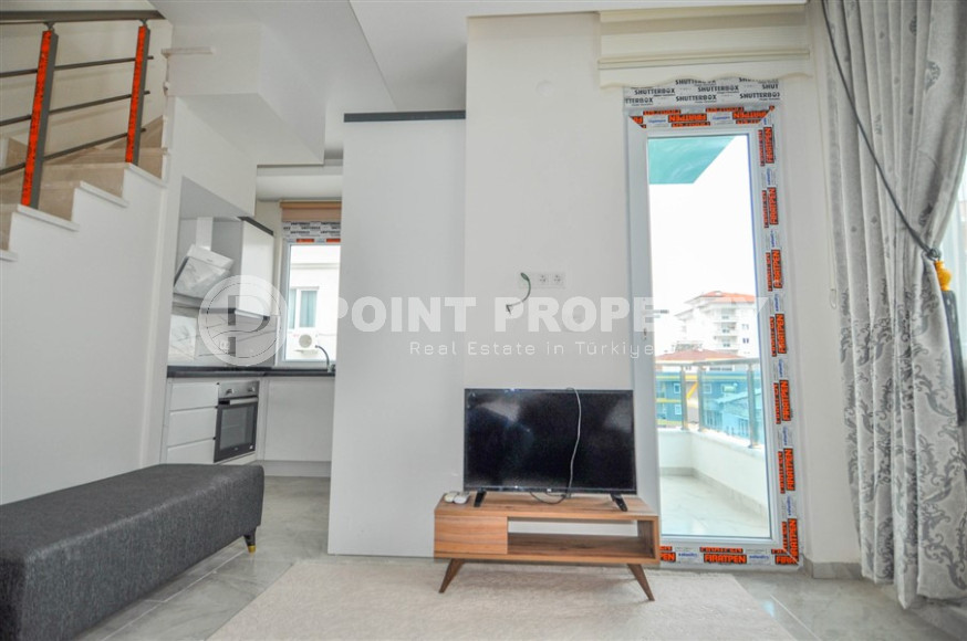 Уютный пентхаус планировкой 1+1 и площадью 55 м2 от собственника в центре Махмутлара, 350 м от моря-id-1344-фото-4