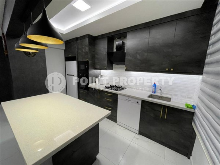 Апартаменты с площадью 165 м2 и изысканным интерьером, центр Аланьи-id-4191-фото-6