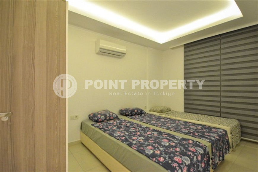 Апартаменты с хорошим ремонтом, с мебелью и техникой в 300 от моря в центре Аланьи.-id-4192-фото-3