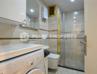 Апартаменты с хорошим ремонтом, с мебелью и техникой в 300 от моря в центре Аланьи.-id-4192-фото-4