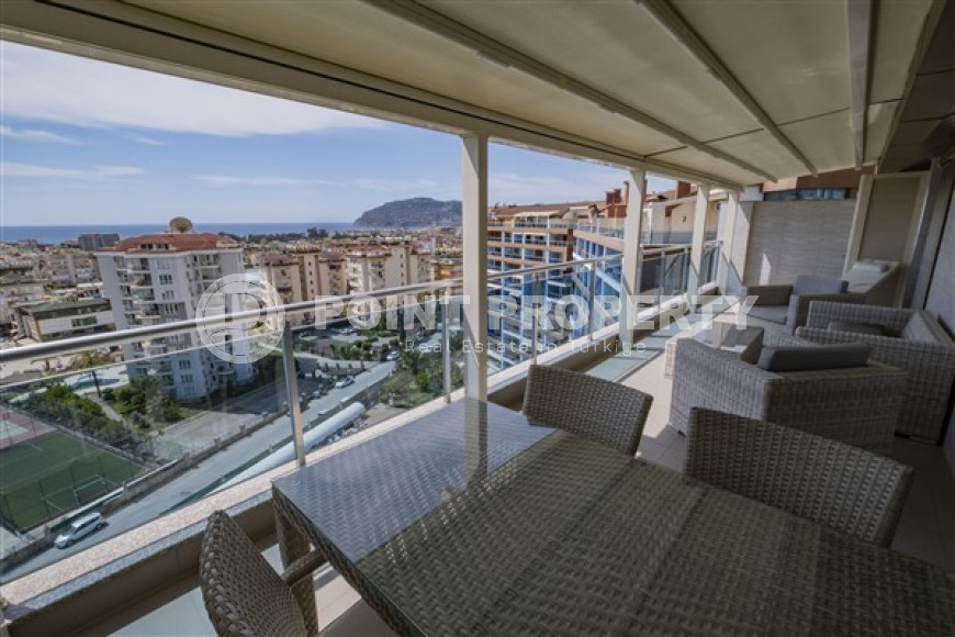 Дуплексная четырёхкомнатная квартира 250 м2 с мебелью, район Джикджилли-id-4193-фото-18