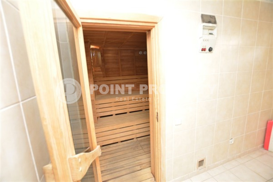 Spacious 2+1 apartment a kilometer from the sea in a comfortable area of Cikcilli.-id-4195-photo-11