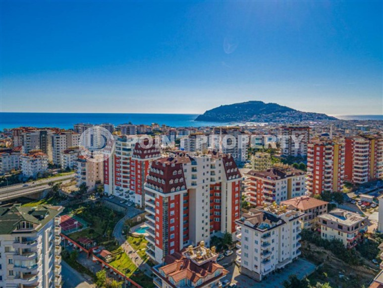 Spacious 2+1 apartment a kilometer from the sea in a comfortable area of Cikcilli.-id-4195-photo-16