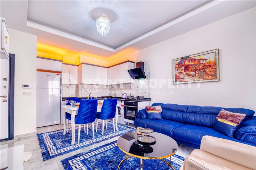 Cozy two-room apartment of 60 m2 in a new modern complex near the sea, Alanya-id-1346-photo-3