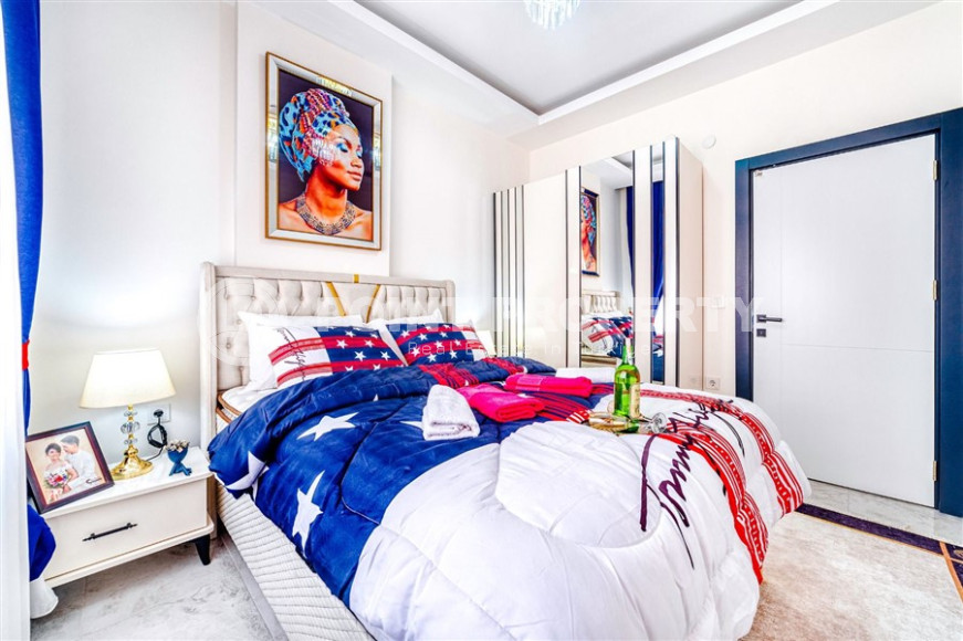 Cozy two-room apartment of 60 m2 in a new modern complex near the sea, Alanya-id-1346-photo-8