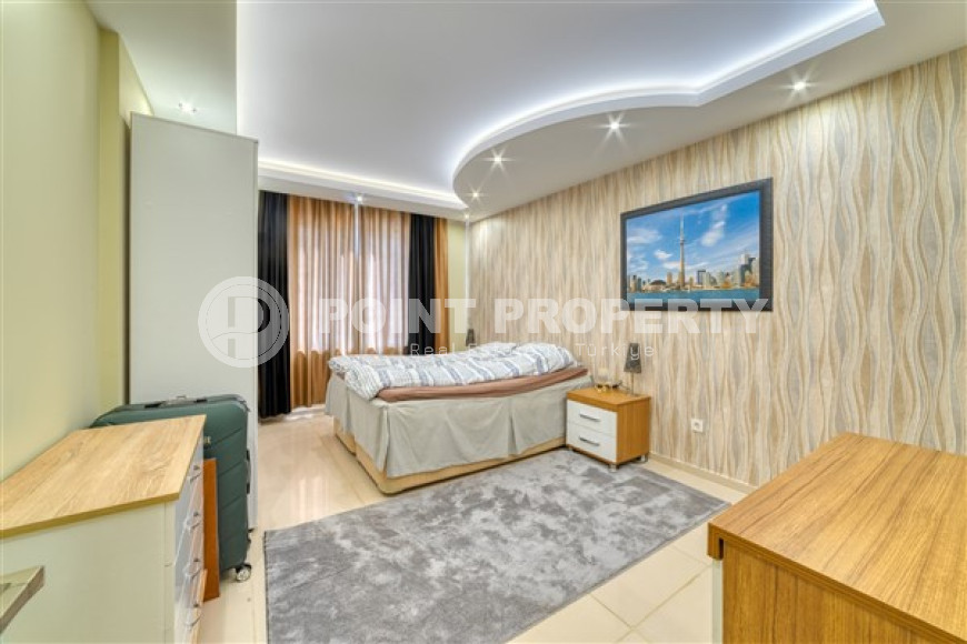 Красивые обустроенные апартаменты 115 м2 с двумя балконами в районе Тосмур-id-4206-фото-6