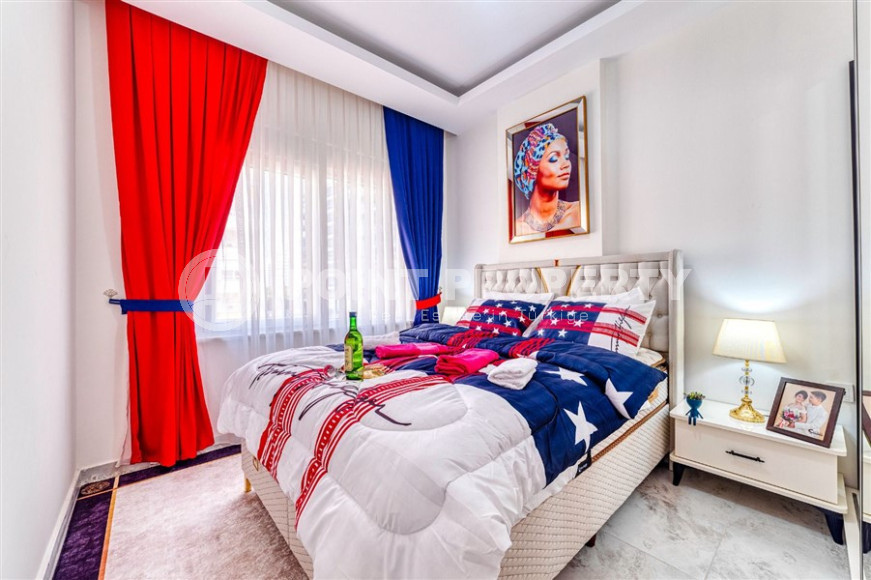 Cozy two-room apartment of 60 m2 in a new modern complex near the sea, Alanya-id-1346-photo-10
