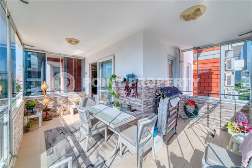 Красивые обустроенные апартаменты 115 м2 с двумя балконами в районе Тосмур-id-4206-фото-8