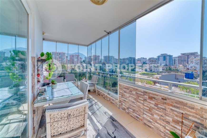 Красивые обустроенные апартаменты 115 м2 с двумя балконами в районе Тосмур-id-4206-фото-10