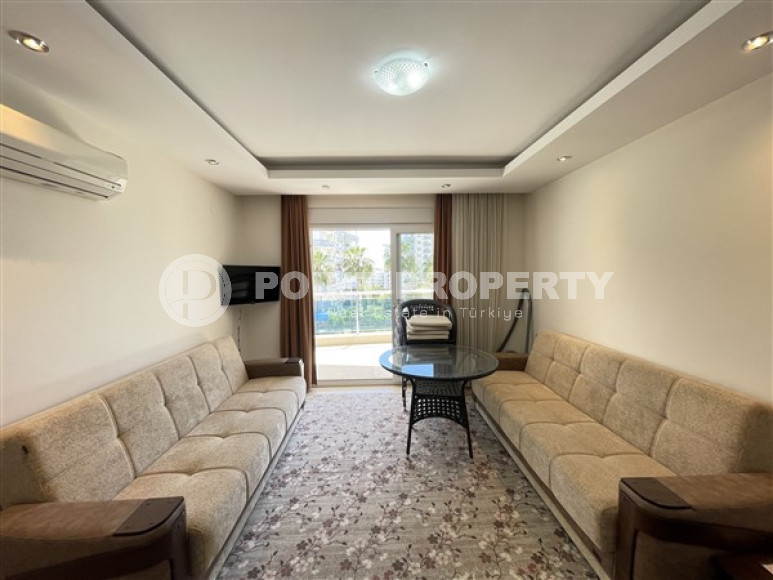 Элегантная двухкомнатная квартира 1+1 с бассейнами и аквапарком, район Джикджилли-id-4207-фото-6