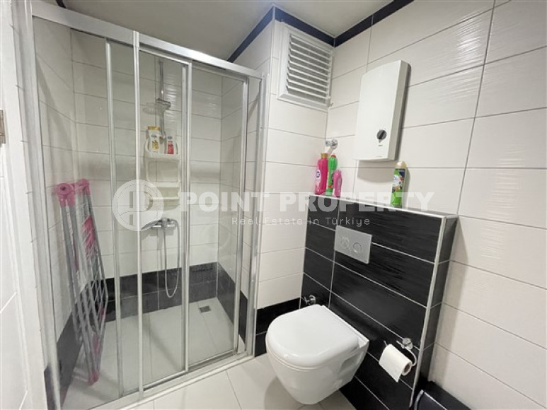 Элегантная двухкомнатная квартира 1+1 с бассейнами и аквапарком, район Джикджилли-id-4207-фото-8