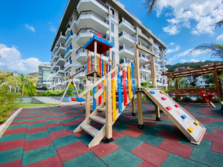 Новые двухкомнатные апартаменты с планировкой 1+1 в резиденции 2022 года постройки, Каргыджак-id-4208-фото-9