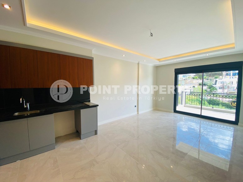 Новые двухкомнатные апартаменты с планировкой 1+1 в резиденции 2022 года постройки, Каргыджак-id-4208-фото-11