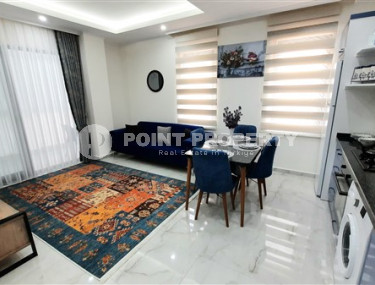 Compact furnished 1+1 apartment on the 2nd floor in a building built in 2019.-id-4209-photo-1