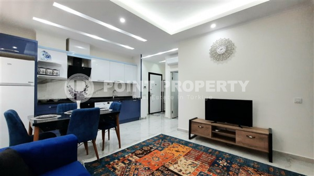 Compact furnished 1+1 apartment on the 2nd floor in a building built in 2019.-id-4209-photo-2