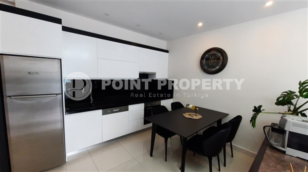 Прекрасная светлая квартира 1+1 в новой резиденции, введенной в эксплуатацию в 2021 году.-id-4210-фото-4